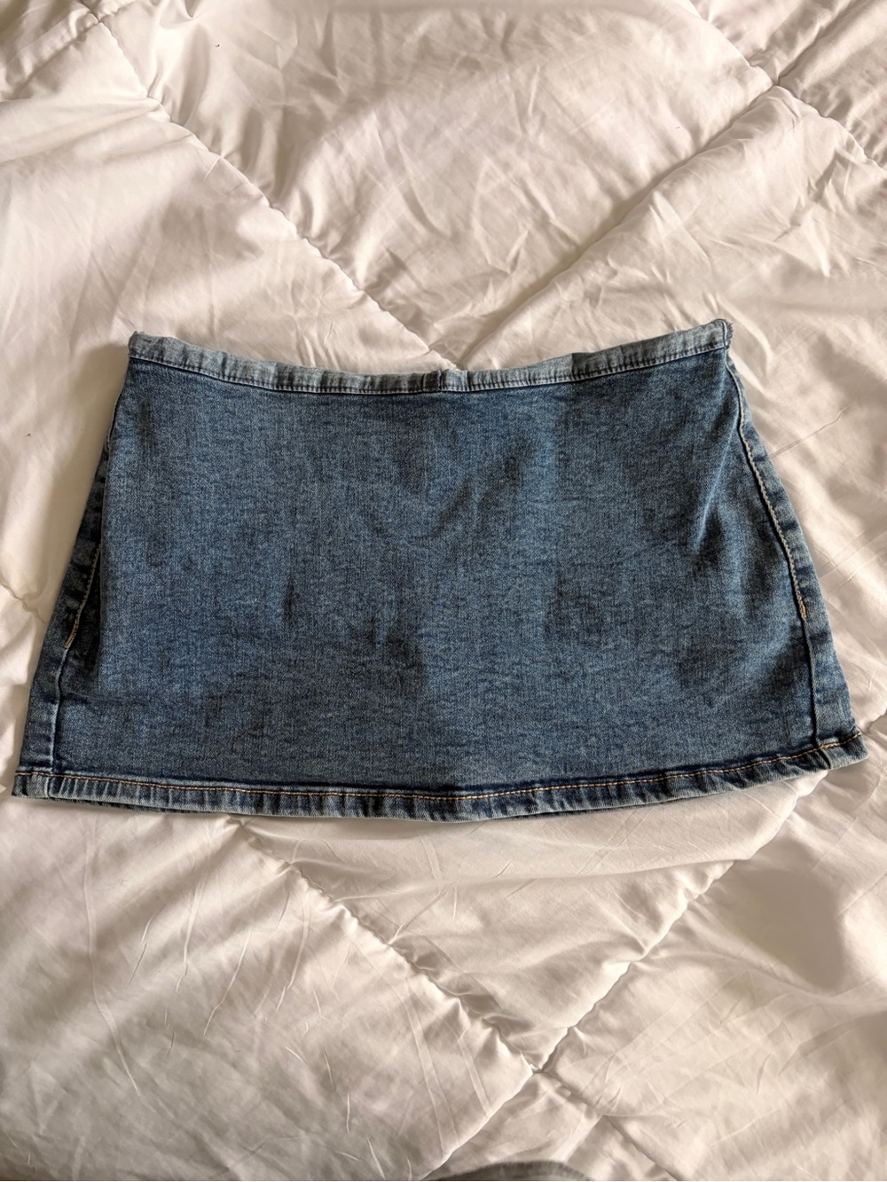 GARAGE Denim Mini Skirt